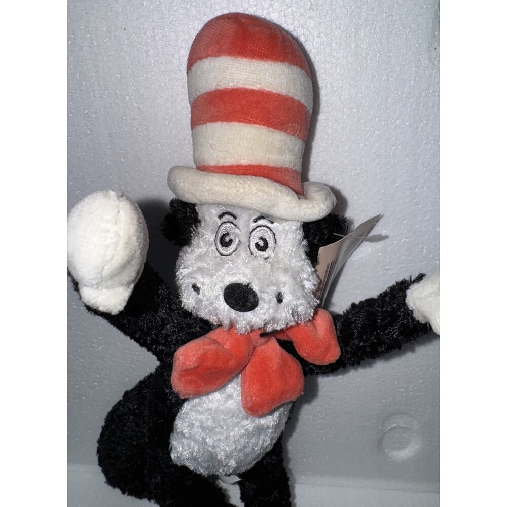 Universal Studios Dr. Seuss The Cat In The Hat Plush Stuffed Animal 11" 2003 VTG - Picture 2 of 7